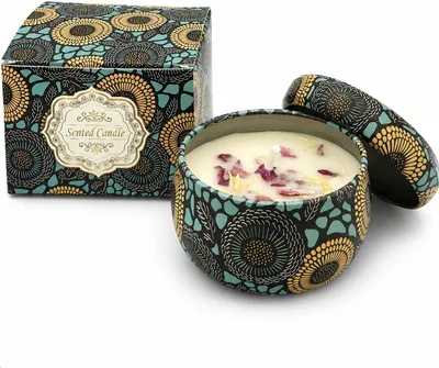 DeBest Artisan Soy Wax Scented Candle, Strawberry