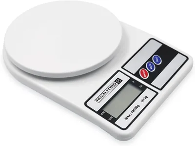 Royalford Digital Food Scale RF13157 - 10kg Precision Kitchen Scale, Tare Function