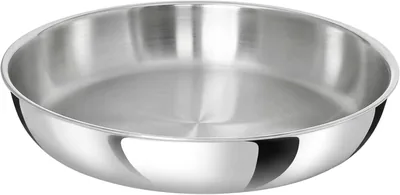 Poêle Inox 18/10 Triply - 32 cm - Sans Manche - Induction