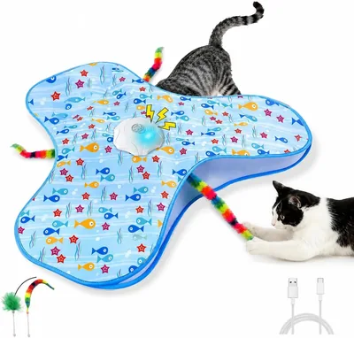 Interactive Cat Toy - Hide & Seek Modes