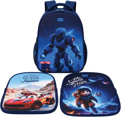Swagpack Kids Backpack 3-in-1 Water Resistant School Bag