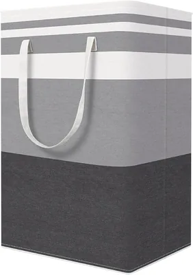 Cesto para Ropa Sucia SimpleLife, Plegable de Tela No Tejida con Asas Resistentes