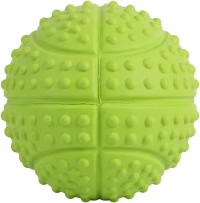 Dog Dental Chew Ball, Durable Natural Rubber
