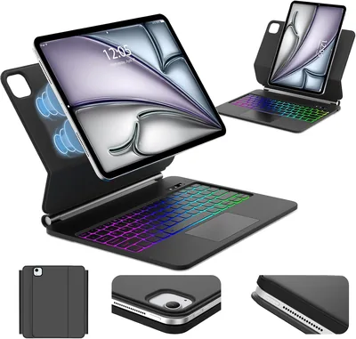 Magic Keyboard for iPad Pro 12.9" 6th/5th/4th/3rd Gen - 7 Colours Lighting
