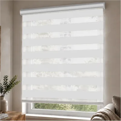 Persianas Para Ventanas, 150 An*200 Al cm, Cortina Horizontal de Doble Capa | Estilo Moderno, Adecuado Para Cocinas, Dormitorio