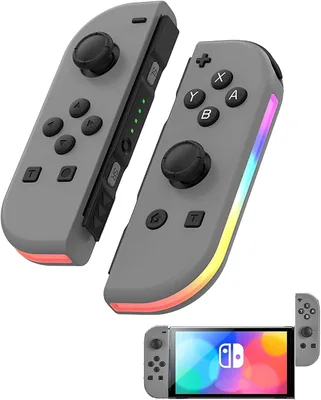 CHAO DING Controller for Nintendo Switch with RGB Lighting