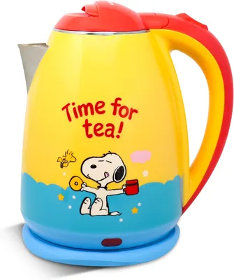 Tetera Eléctrica SNOOPY Peanuts 1.8L 1100W Amarilla