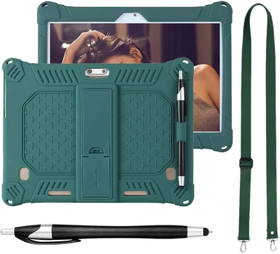 10.1 Inch Silicone Cover for iPad/Tablet - Green