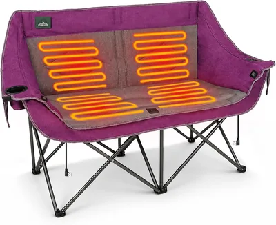 Northroad Heated Loveseat Camping Chair - 5% Off