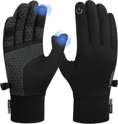 Benirap Winter Gloves for Men Women Touchscreen Warm Thermal Lining | Lightweight, Water Resistant S