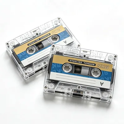 Blank Cassette Tapes 2 Pack - 60 Min
