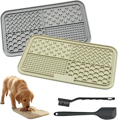 4 Pcs Lick Mat Kit for Dogs & Cats - Best Deal
