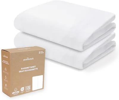 Organic Cotton Bassinet Sheets 2pk - 18% Off