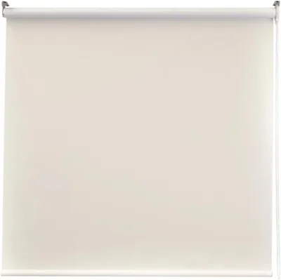 Persiana Enrollable DecoKing Blackout, 210 cm x 150 cm, Color Ivory | Cortina Térmica de Privacidad