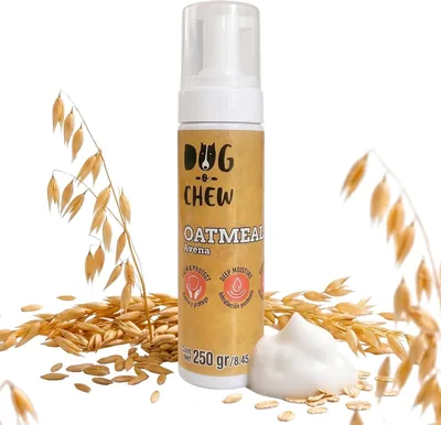 Shampoo Seco Dog-o-chew Avena | Shampoo sin enjuague, espuma suave