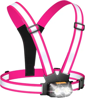 Running Lights Vest 500LM Reflective Vest