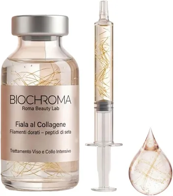 BioChroma Korean Lifting Effect Serum - 30 ml | Siero con Peptidi di Seta e Collagene, Idratazione Intensa
