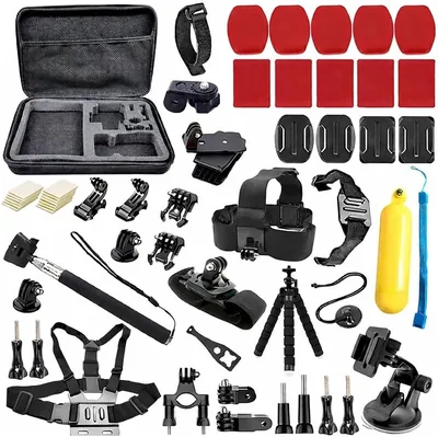54 in 1 Action Camera Accessories Kit for GoPro & DJI