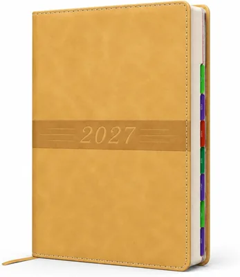 2027 Daily Planner Notebook, January to December