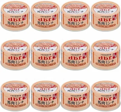 D.b.f デビフ 馬肉ミンチ 12缶セット | 国産製造, 馬肉使用, アレルギー対策にも Best Deal