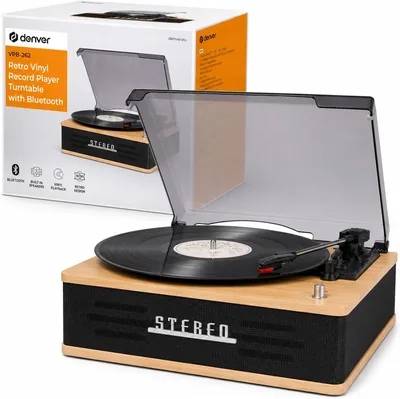 3-Speed Record Player with RCA Output