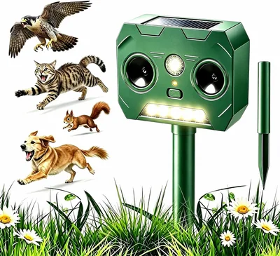 猫・犬・鳥寄せ付けない！超音波防護器 35%オフ