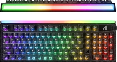 ATTACK SHARK R98 HE Magnetisk Gamingtangentbord i Kolfiber | Trådbundet | RGB