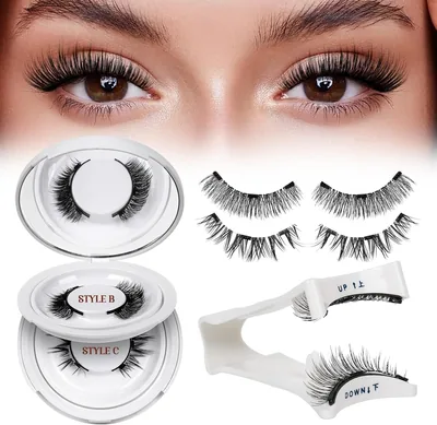 QUEWEL Magnetic Eyelashes 21% Off - Reusable Cat Eye Lashes