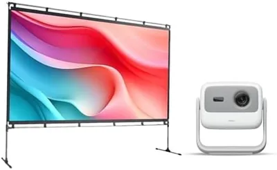 JMGO N1S 4K Projector + 100 Inch Screen Best Deal