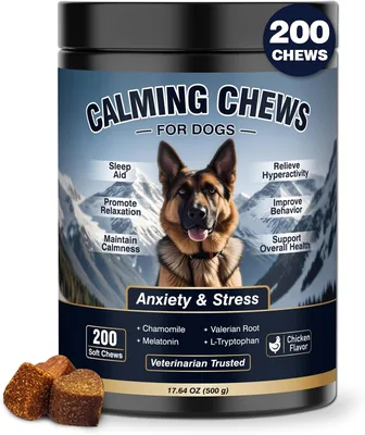 Calming Chews for Dogs 200ct - Anxiety Relief Treats