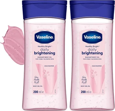 Vaseline Healthy Bright Body Oil, 200ml | Daily Brightening