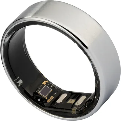 MYnextRING Sky Smart Ring Fitness Tracker Silver Size 8