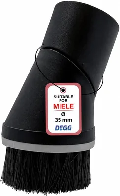 DEGG® Möbelborst - Kompatibel med Miele 35mm - Möbelborst | Suction Brush, Vakuumbörsta, Borstattachment