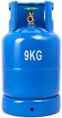 9kg Empty LPG Gas Cylinder | Brass Valve