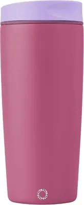 Vaso Térmico de Acero Inoxidable VIORA para Café, 591ml, Tapa Antiderrames