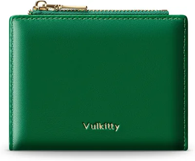 Vulkitty Forest Green RFID Blocking Wallet Best Deal