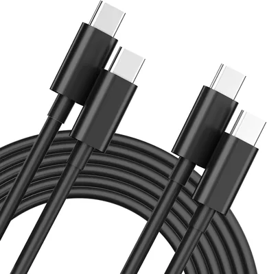 2 Pack 6FT USB C to USB C Cable 60W Fast Charging Cord