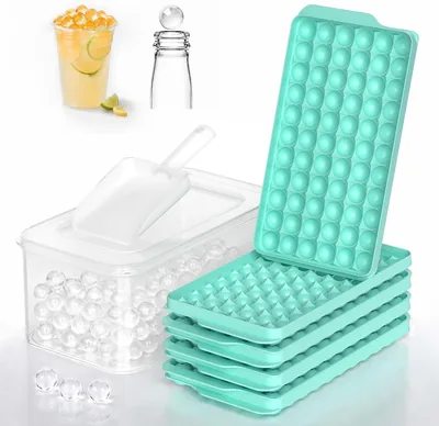 Nunibum Mini Ice Ball Trays - 4 Pack