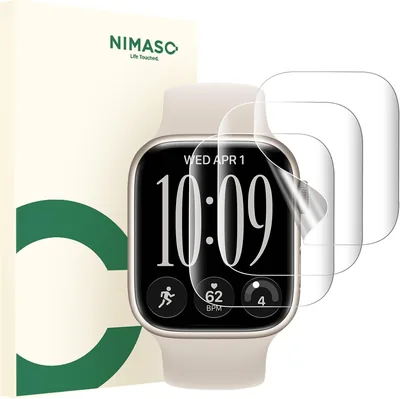 Nimaso Apple Watch Series (2026) 43mm 1.7インチ DSC26G2274 保護フィルム高感度タッチ
