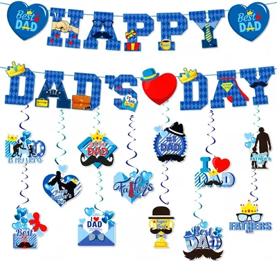 Leiswayon Father's Day Decorations Party Supplies