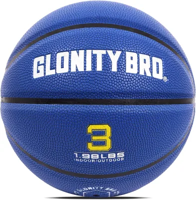 Glonity Bro - Balón de entrenamiento con peso, 22.2 pulgadas, tamaño 3, negro, para entrenamiento intenso