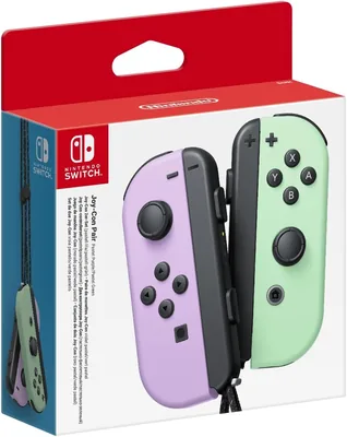 Nintendo Switch Joy-Con 2er-Set Pastell-Lila/Grün