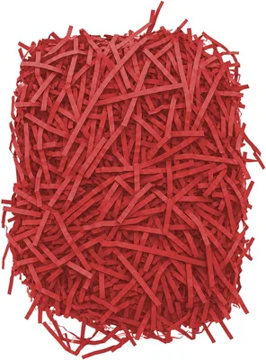 GINI Party Supplies Red Paper Shreds 50g Decorative Filler