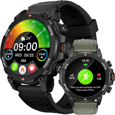 Smart Watch for Men AMOLED Fitness Tracker Best Deal