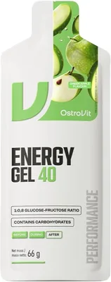 OstroVit Energy Gel 40 (jabłko zielone, 66g)