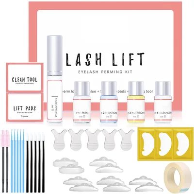 Eyelash Lifting Set 2026 Uppdaterad - Enkelt & Naturelt Tyngre Spänning av Lag