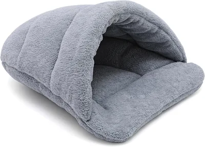 Guinea Pig House Cuddly Cave, Soft Washable Grey