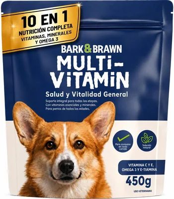 BARK & BRAWN Multivitamínico para Perro 450 g | Suplemento en Polvo
