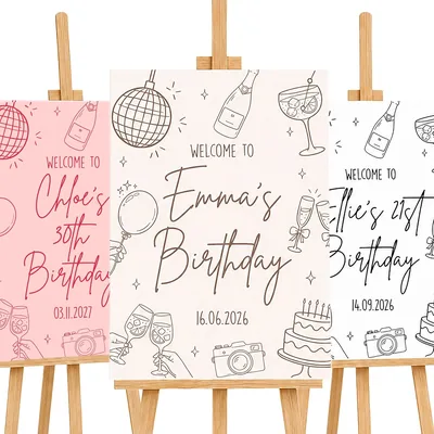 Personalised Birthday Sign - Best Deal