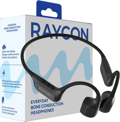 Raycon Everyday Bone Conduction Headphones 2nd Gen Black